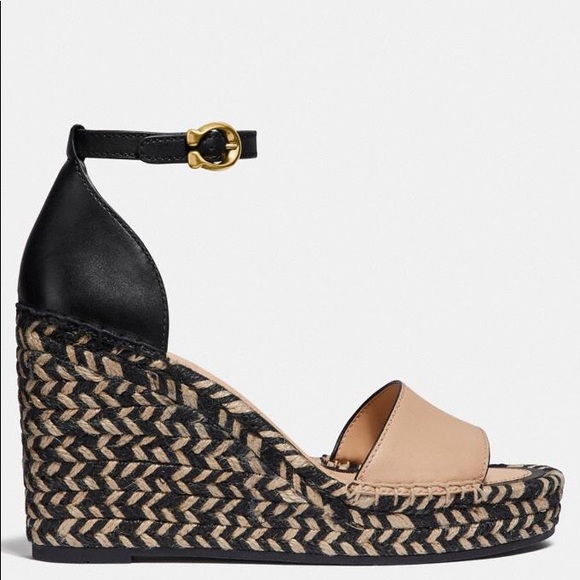 Coach Shoes - Coach Wedge Espadrille
